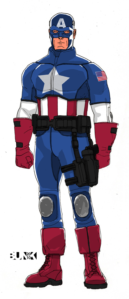 Captain America Redesign