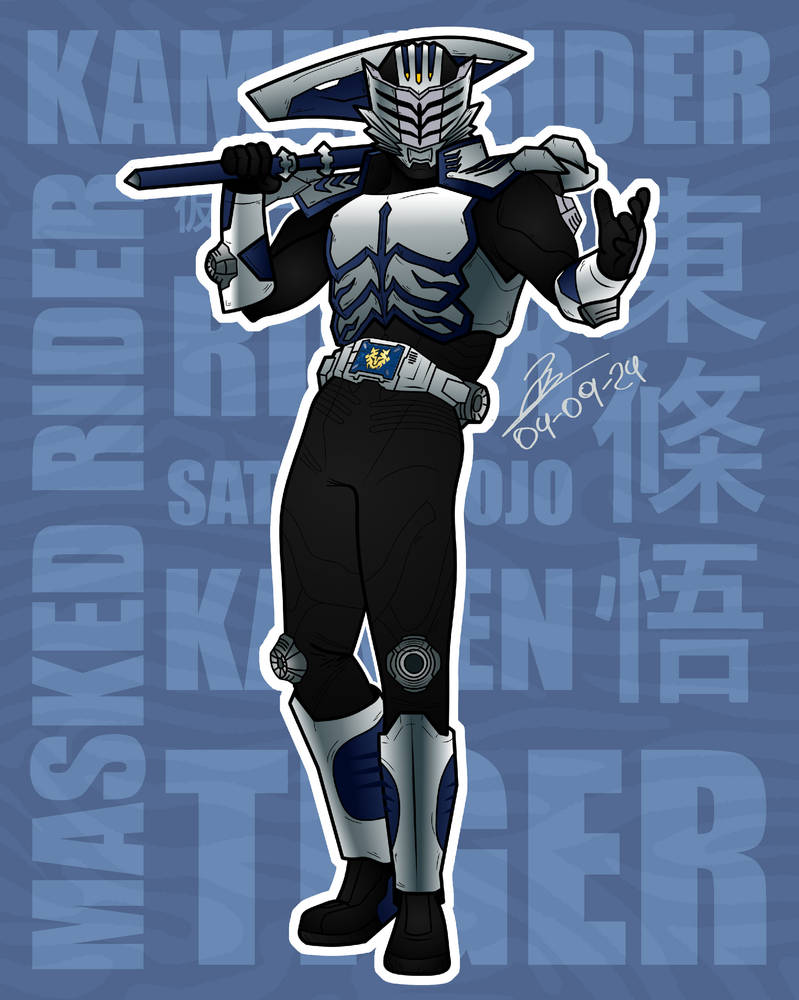 Kamen Rider Tiger by LordKalekron on DeviantArt