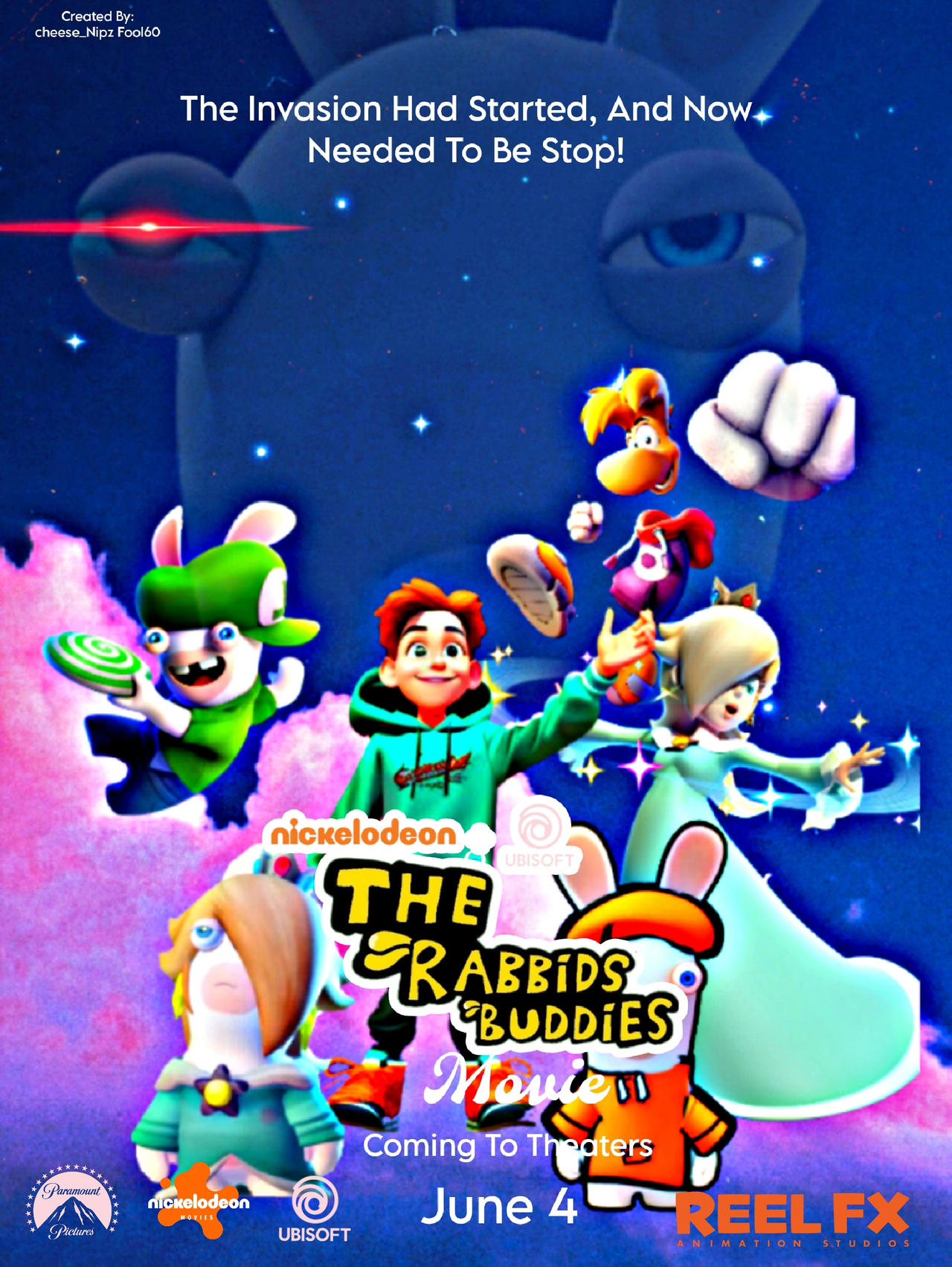 The Rabbids Buddies Movie 3D Poster by CheeseNipzFool60 on DeviantArt