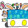 Tha Rabbids Buddies And The Rabbid Van