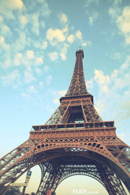the Eiffel Tower in paris