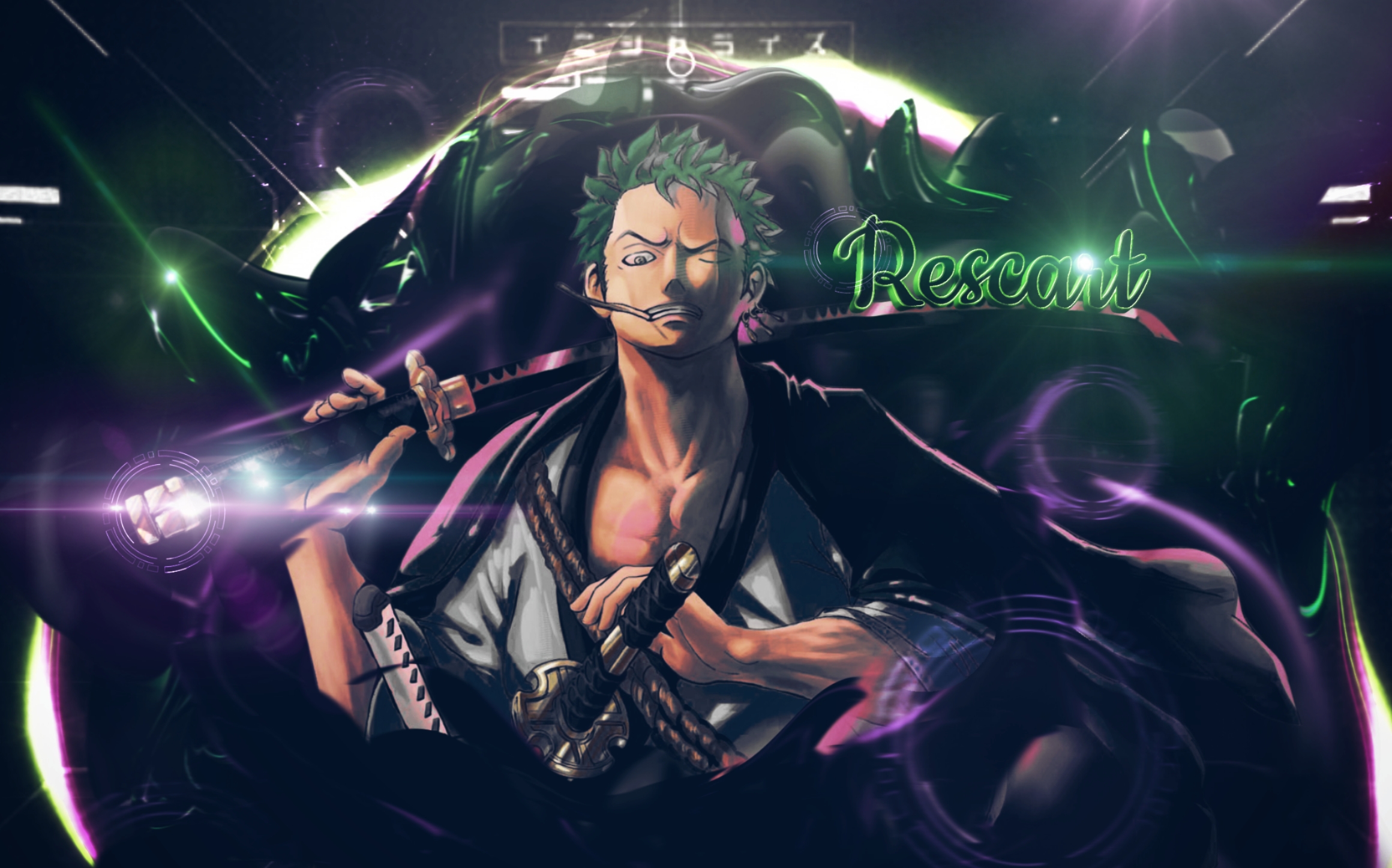 One Piece Wallpaper Set: Roronoa Zoro by MondeM on DeviantArt