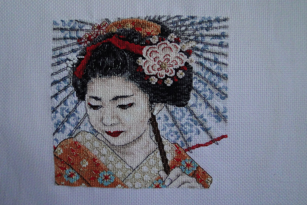 Geisha portrait