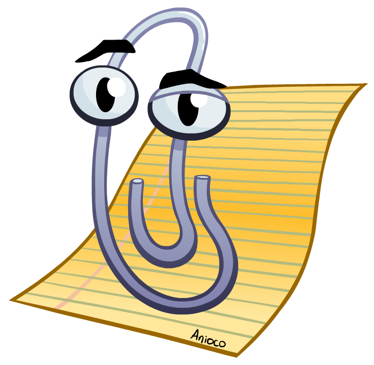 Clippy by Anioco on DeviantArt