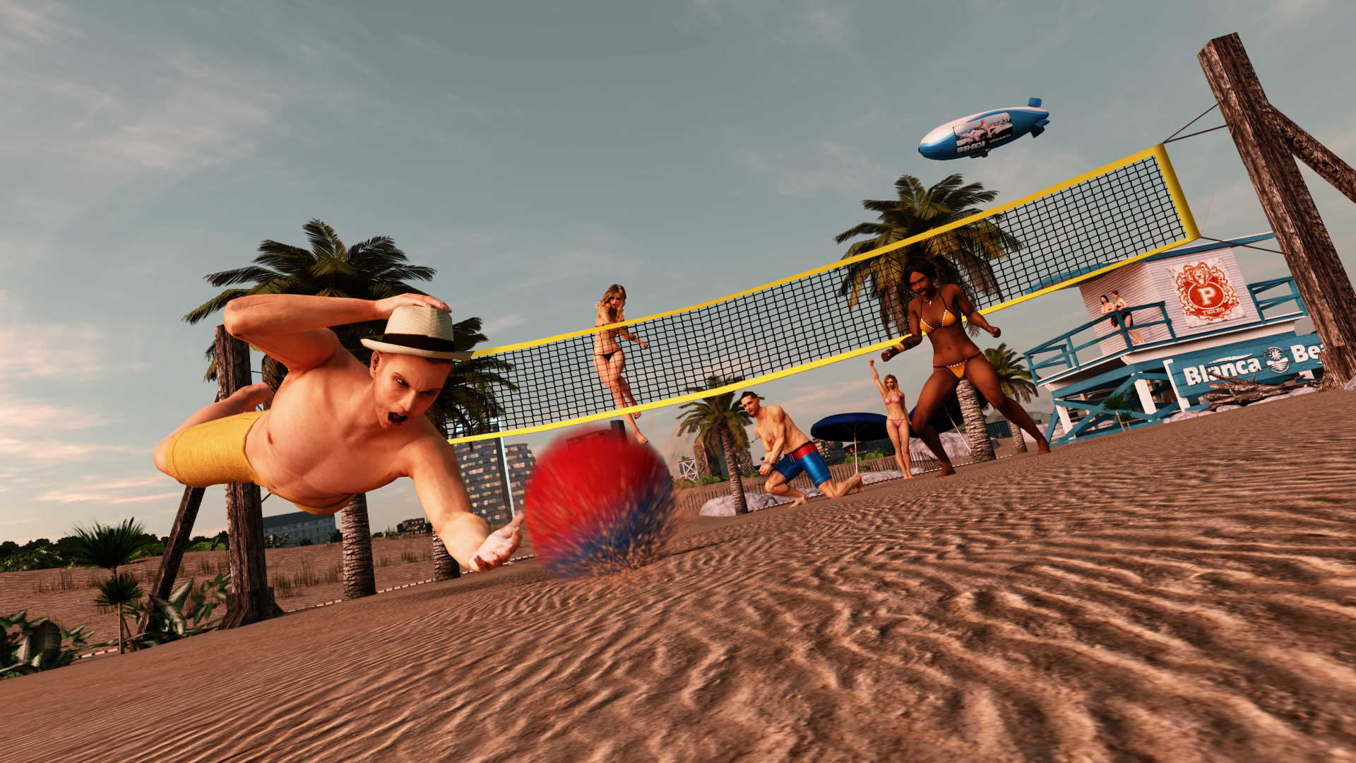 Beach volleyball!