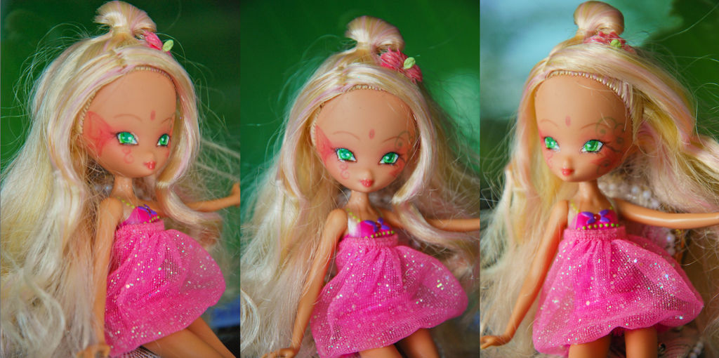 First Repaint ! Barbie Lilipucia