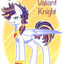 Valiant Knight - Shining Armor x Cadence