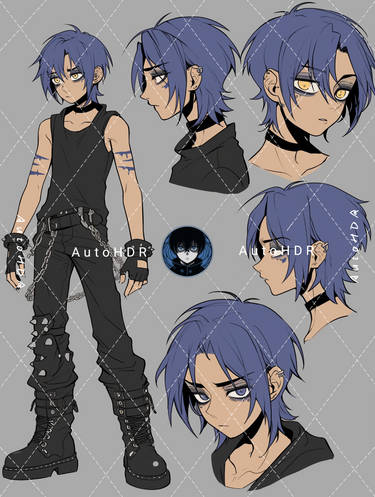 Cyberpunk Edgerunners Character Netrunner Concept by MaNaKoLineArt on ...