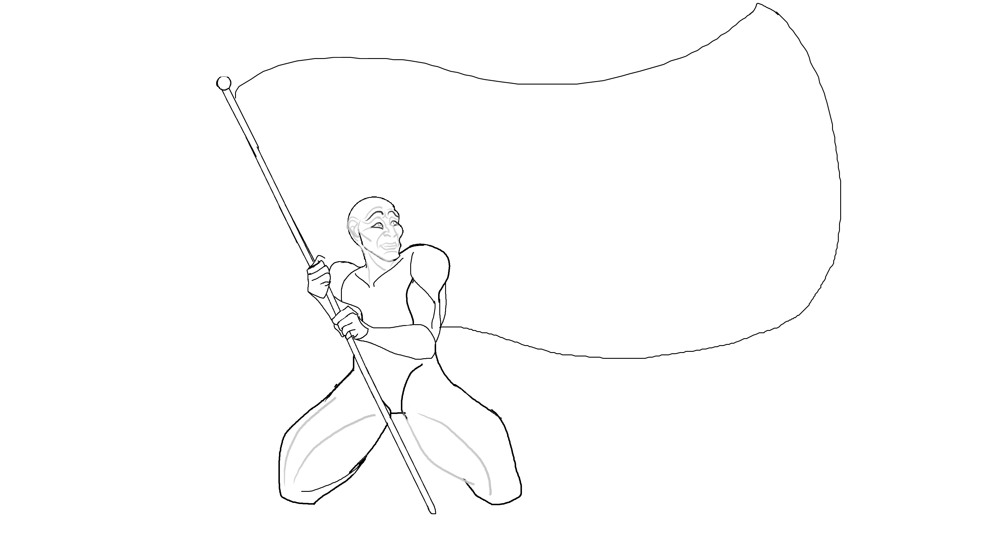 Flag pose base by Inquisiki on DeviantArt