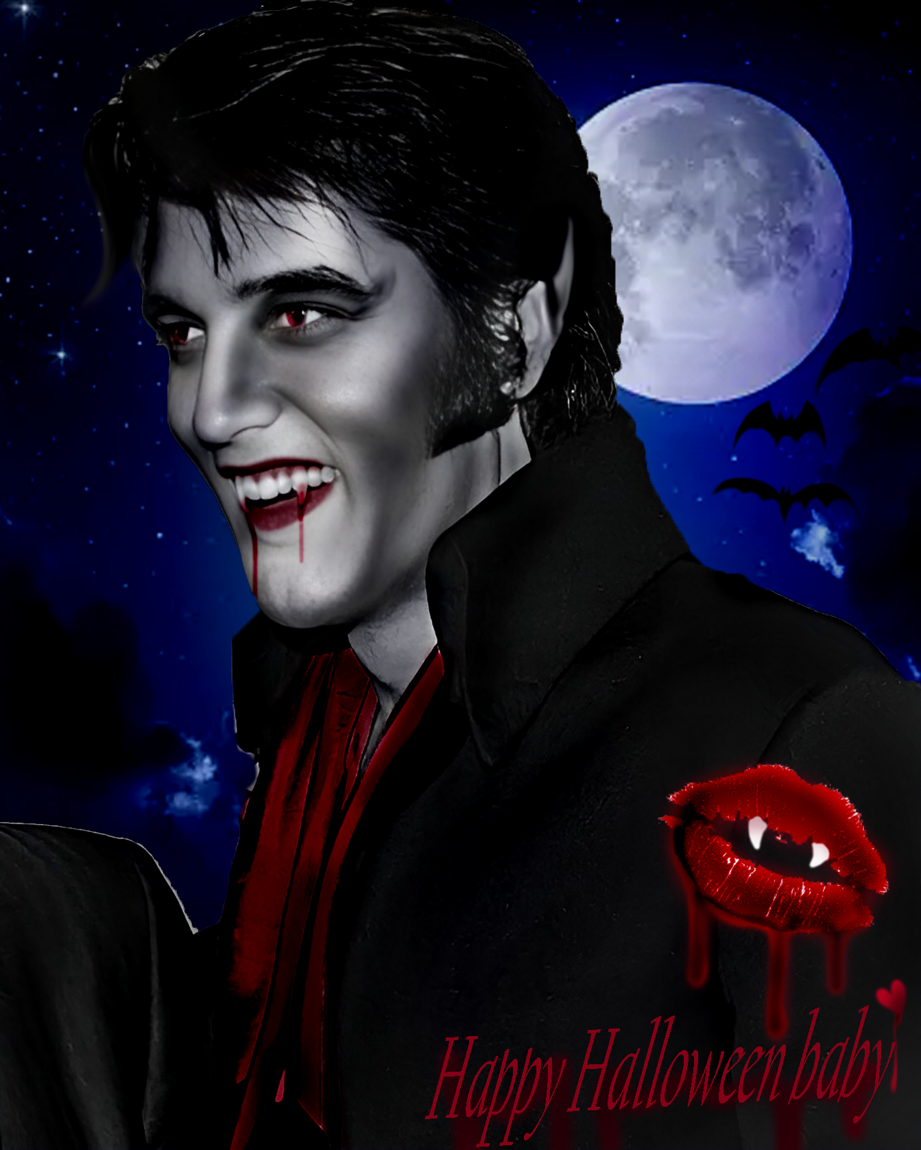 Vampire 22 Vampire Elvis photoshop edit 1 by Inquisiki on DeviantArt