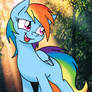 Rainbow Dash has a plan /background/