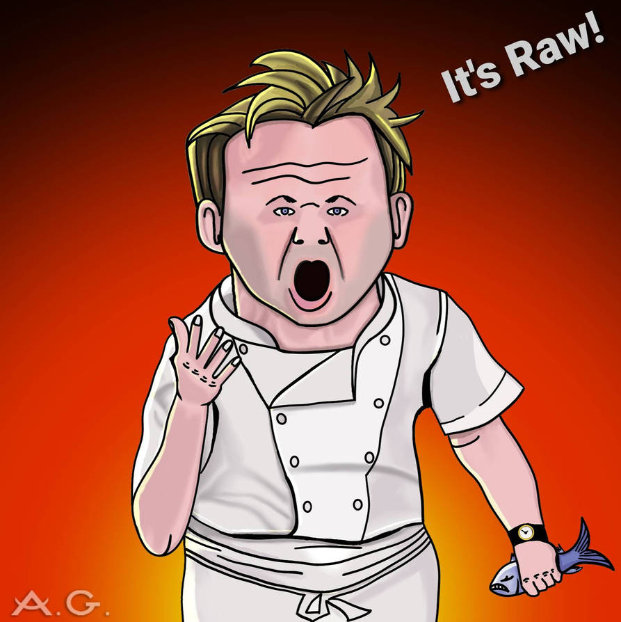 Gordon Ramsay - Fan Art by andygomez3dart on DeviantArt