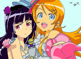 Kirino and Kuroneko from Ore no imouto