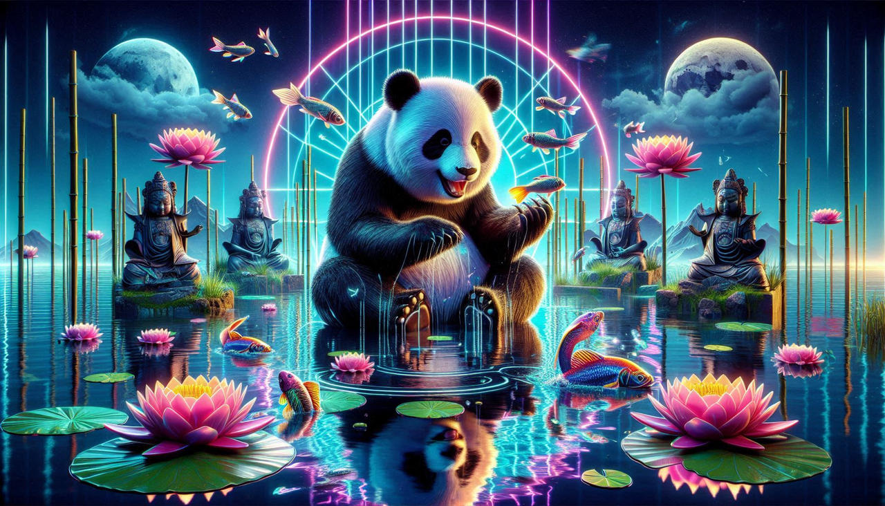 Freaky Panda panda by flinger50 on DeviantArt