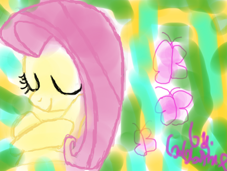 Fluttershy (in Paint Tool SAI)