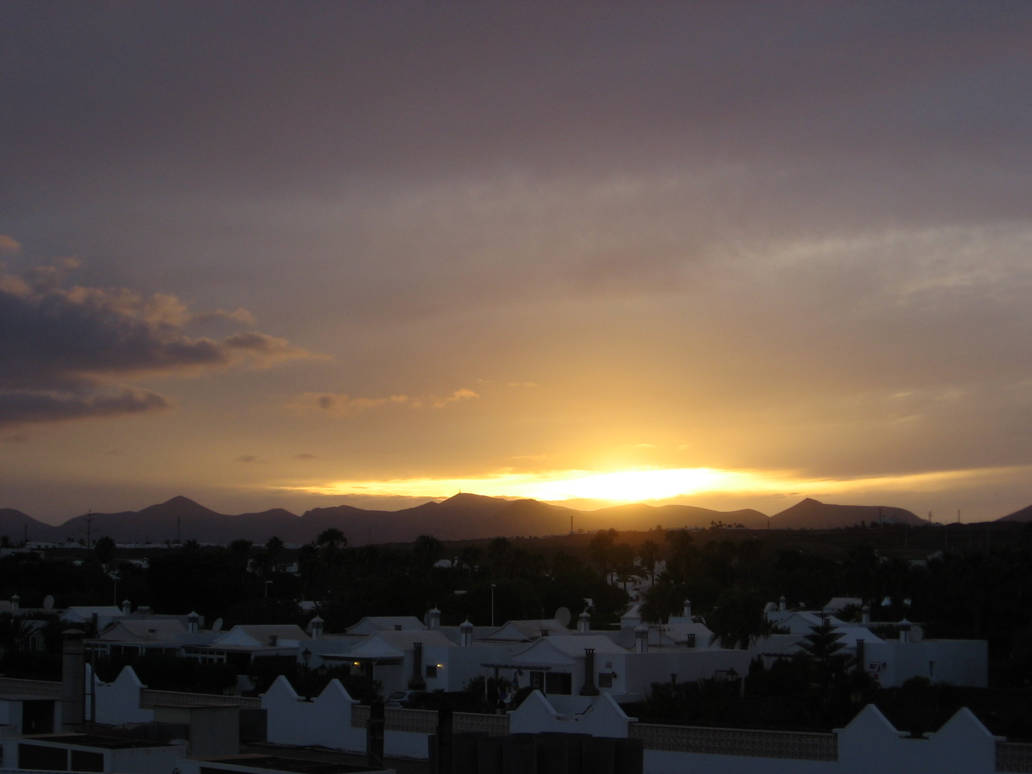 Lanzarote 2009 - Sunset by Zazou8