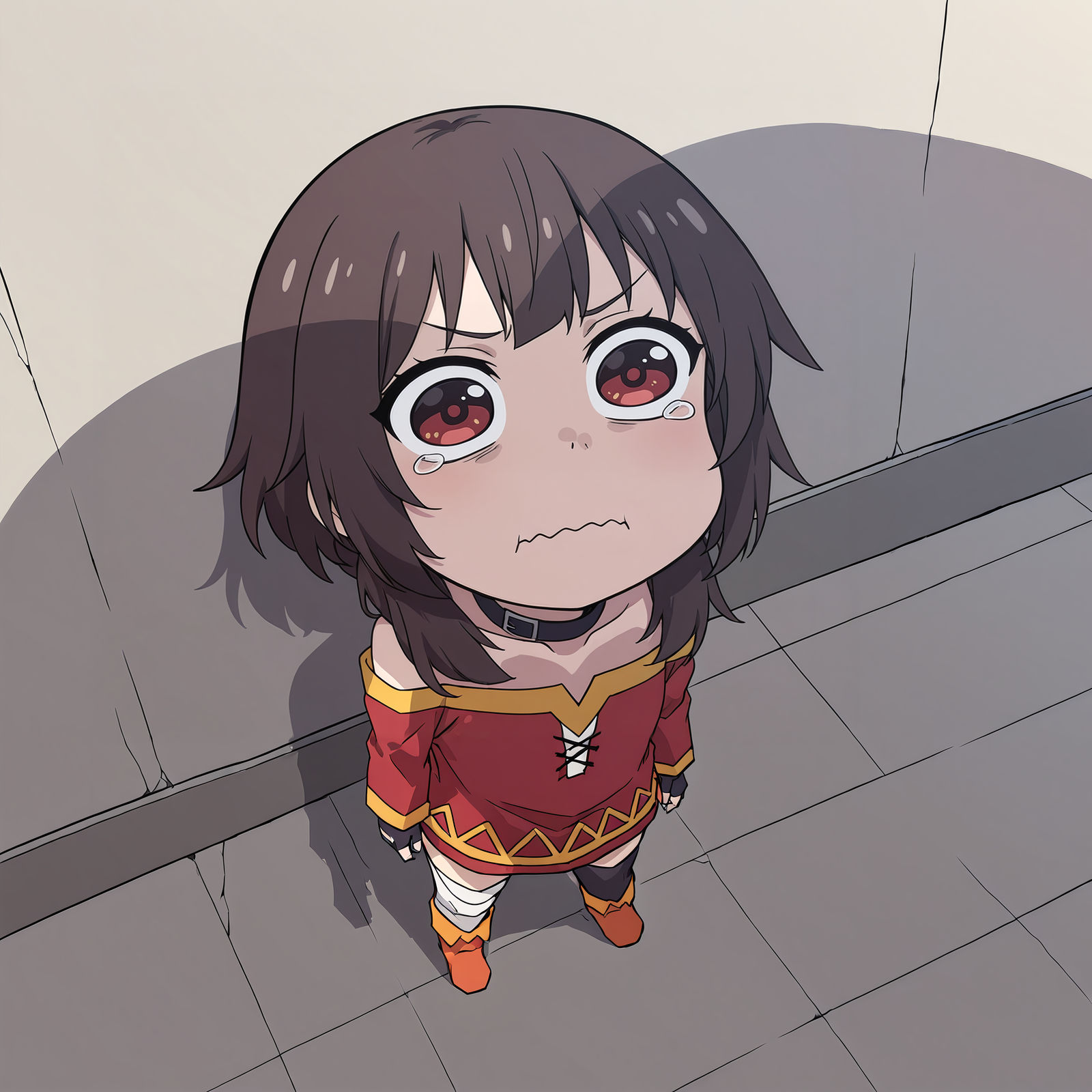 Megumin Hyperdistorted Megumin edition - When size overwhelms ( . Y . ) by LegionMIA on DeviantArt