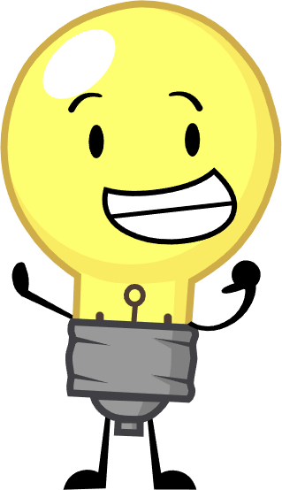 Lightbulb (inanimate insanity) by kaydenTVuser on DeviantArt