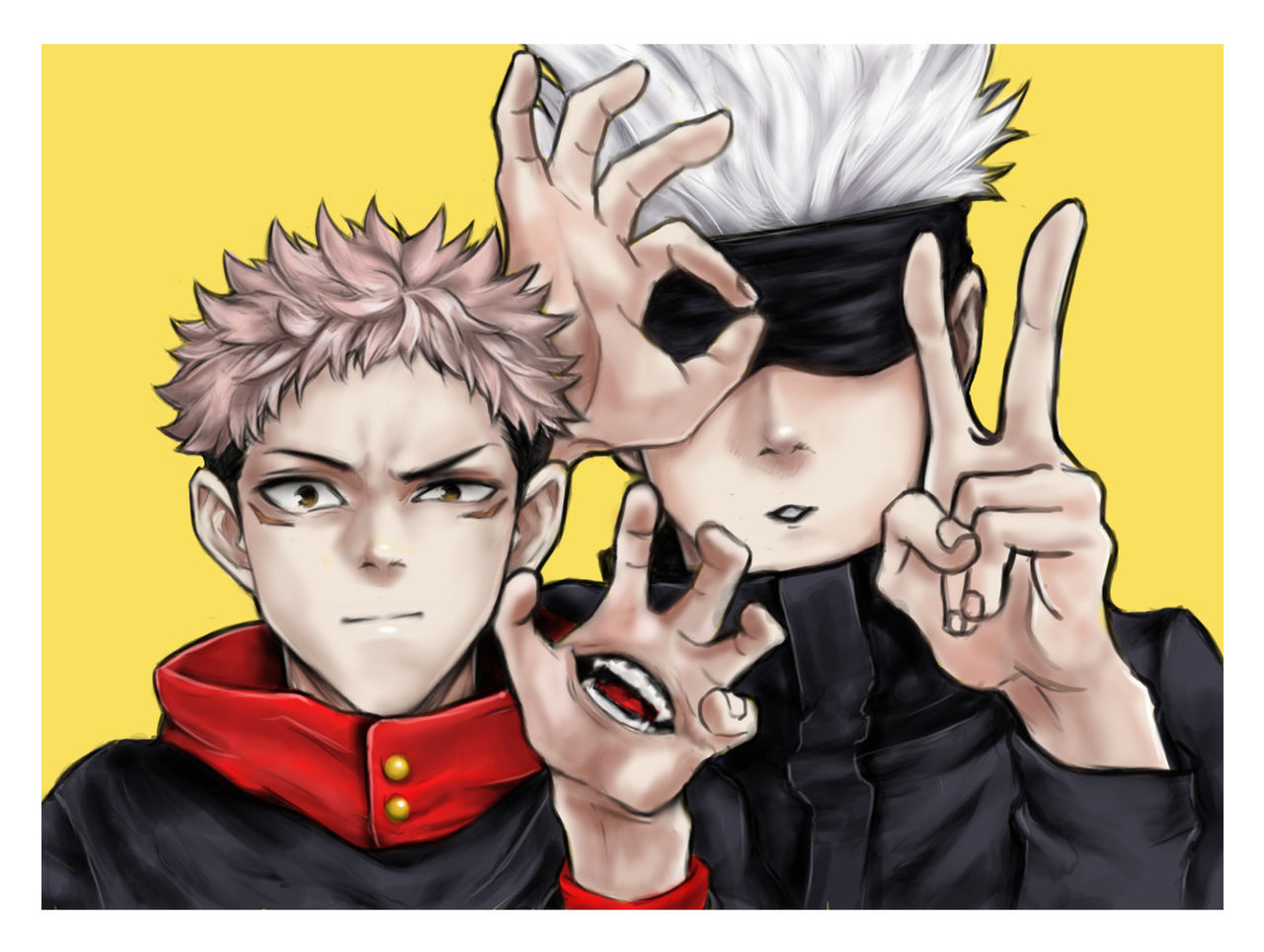 Gojo X Itadori By Emdy1118 On DeviantArt gojo-x-itadori-by-emdy1118-on-deviantart