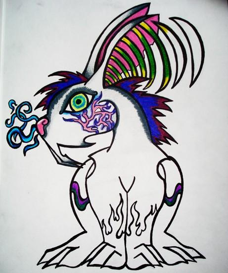 Radioactive bunny by JujuStar on DeviantArt