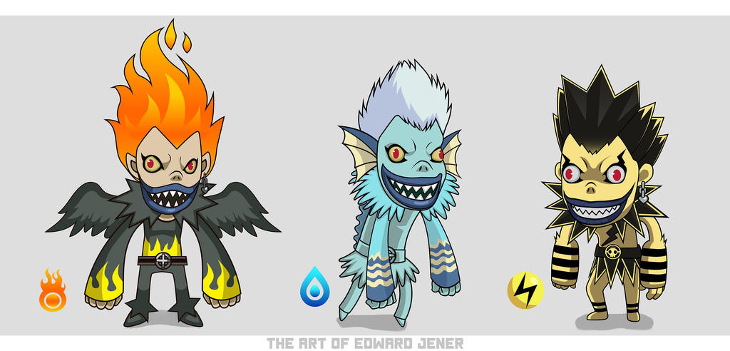 Pokemon Riuk What if Ryuk of Deathnote was a Pokemon? by edwardjener on DeviantArt