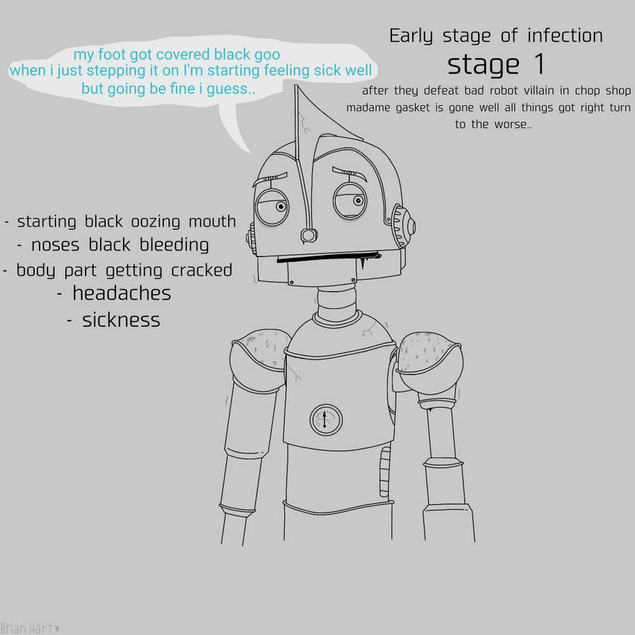 Black Goo Insect robot black goo infection stage 1 by HartBrian06 on DeviantArt