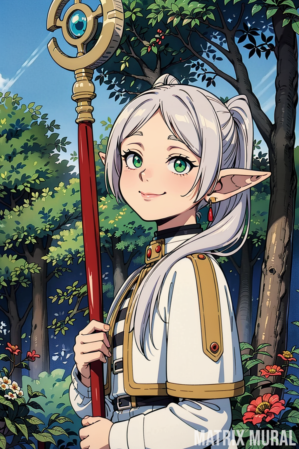 Frieren Runescape Frieren by MatrixMural on DeviantArt