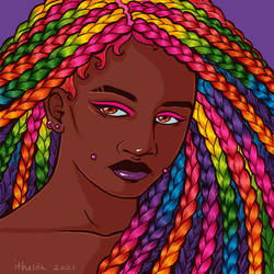 Rainbow Braids