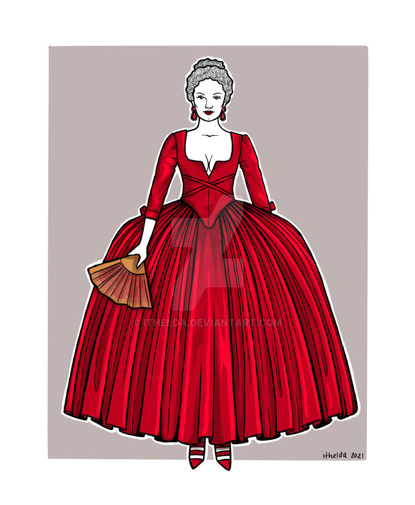 claire fraser red dress Claire and The Red Dress