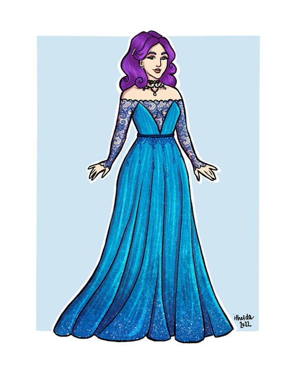Abigail- Stardew Valley Gowns by Ithelda on DeviantArt Abigail- Stardew Valley Gowns by Ithelda on DeviantArt
