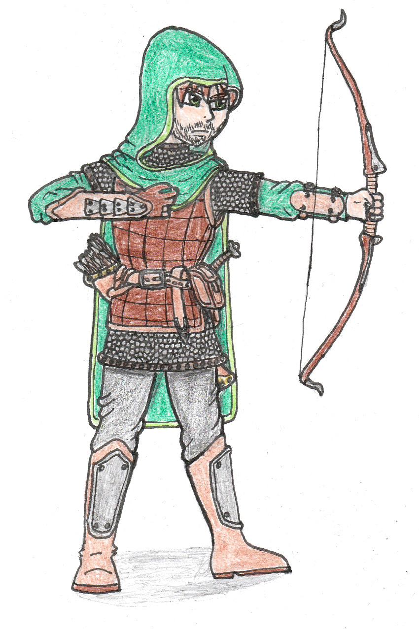 Human Ranger by Davethemaguss on DeviantArt