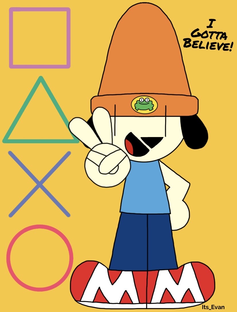 Parapper The Rapper Graphics Parappa the Rapper fanart by ItsEvan220 on DeviantArt