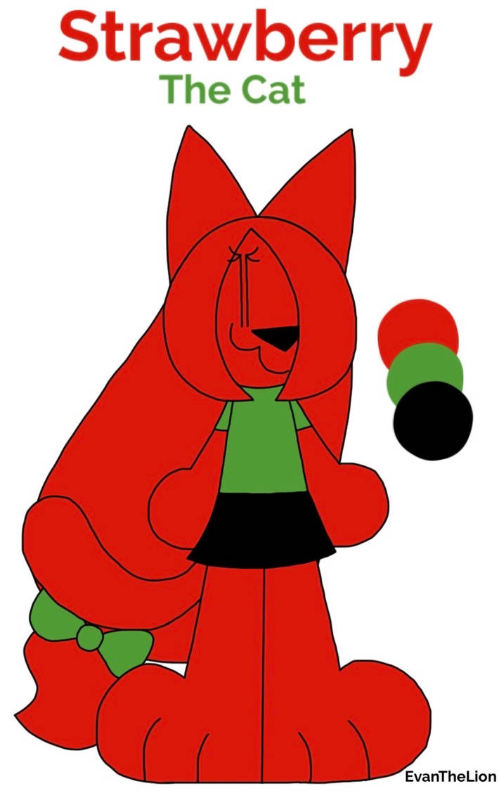 Strawberry the Cat by ItsEvan220 on DeviantArt