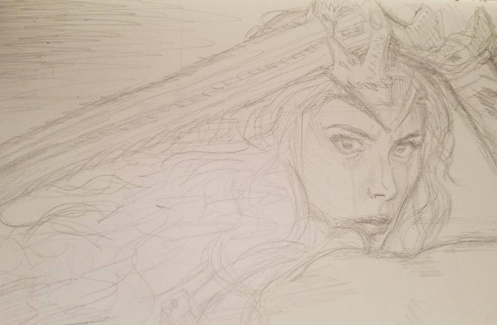 COMMISSION: Wonder Woman WIP