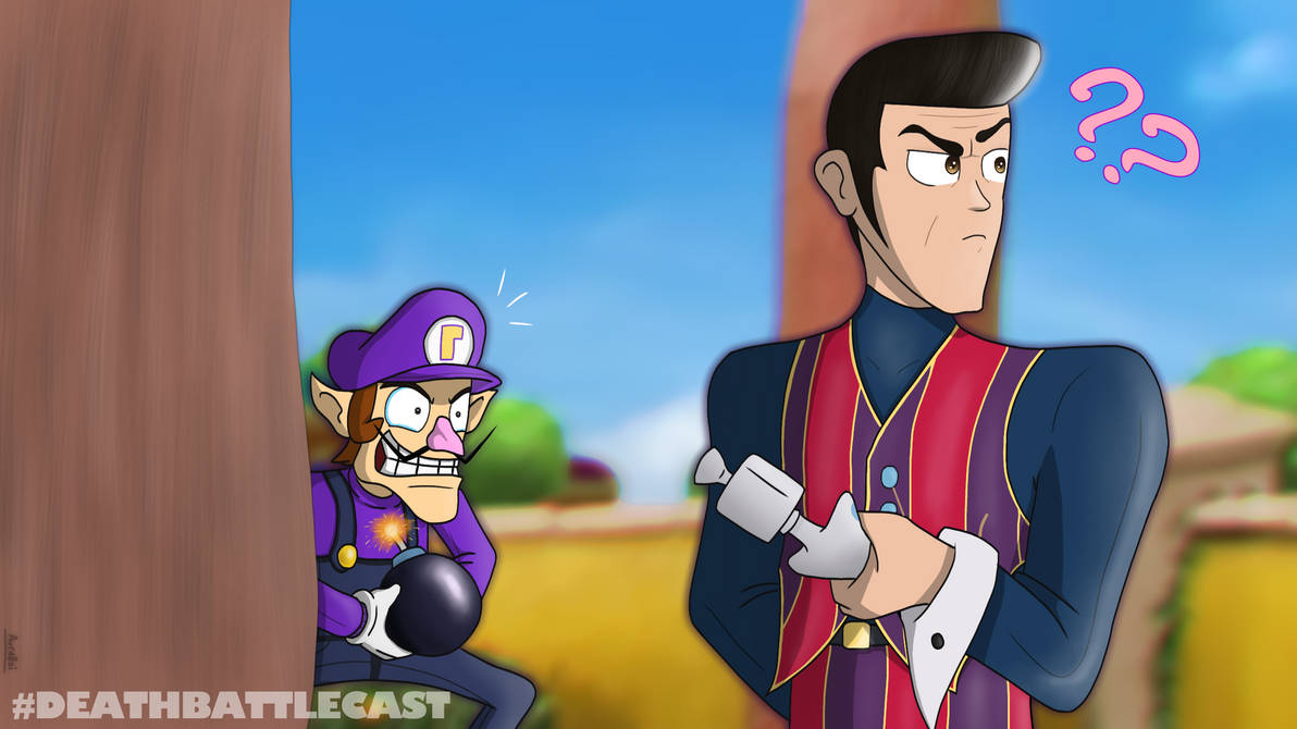 Bo Rotten Waluigi vs Robbie Rotten (Super Mario vs LazyTown) by AuraBoiWasTaken ...