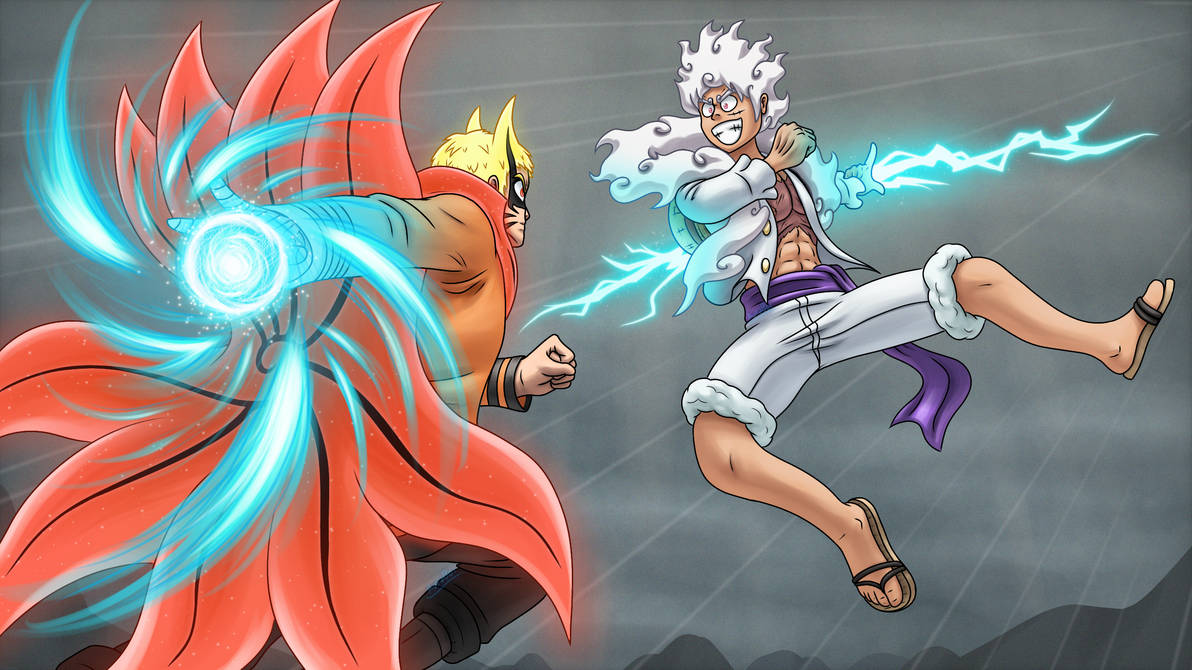 Naruto Uzumaki vs Monkey D. Luffy by AuraBoiWasTaken on DeviantArt