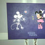 Christmas gift done : Mickey And Minnie mouse
