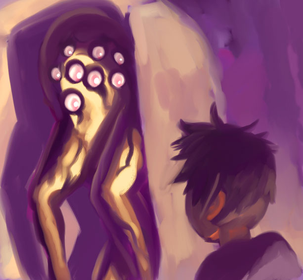 Peeking around the corner by oh8 on DeviantArt Peeking around the corner by oh8 on DeviantArt