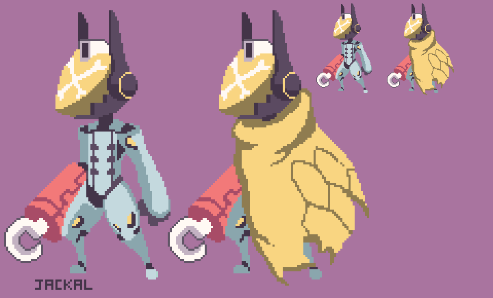 Jackal pixel sprites by oh8 on DeviantArt
