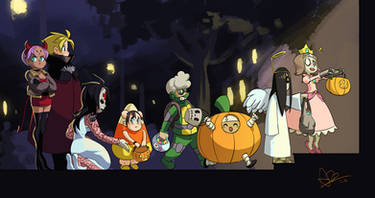 Happy Halloween from Ileum and friends
