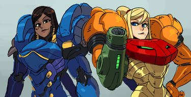 Samus and Pharah