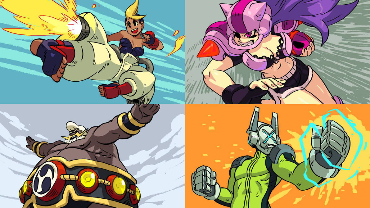 Combat Core guest design bonus characters by oh8