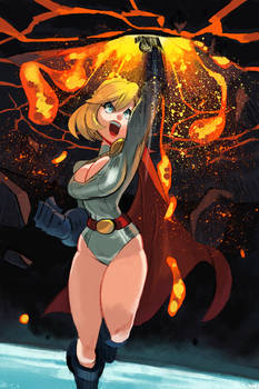 Power Girl Meteor Punch