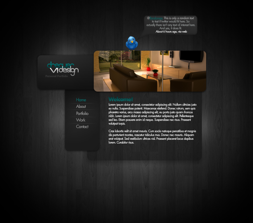 Portfolio Website Template By Dreaverr On Deviantart Portfolio Website Template By Dreaverr On Deviantart