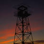 Watchtower sunset