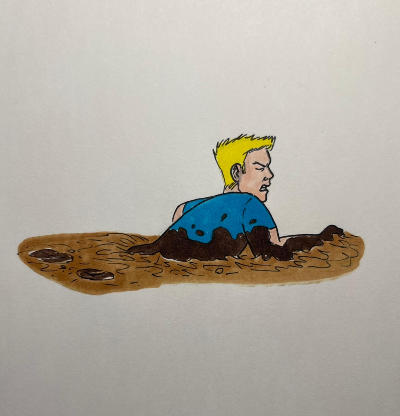 Ben Sinks Deep by Noir-100 on DeviantArt