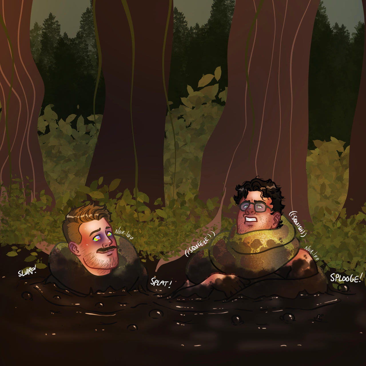Synchronized Sinking Deviantart Constricted and Sinking by Noir-100 on DeviantArt