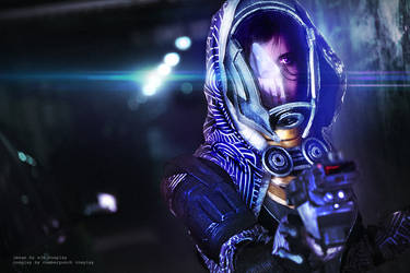 Tali'Zorah from Mass Effect Cosplay