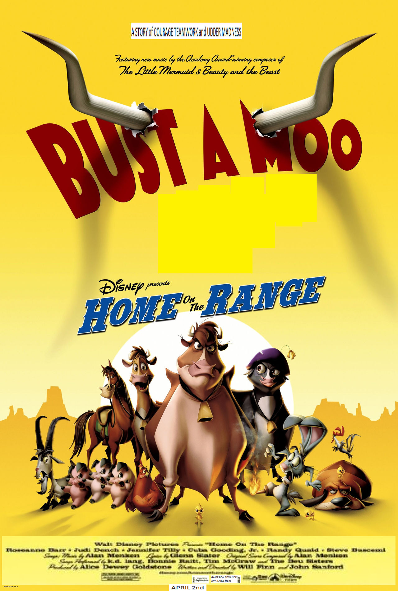 Home on the Range (2004) Poster Updated by lflan80521 on DeviantArt