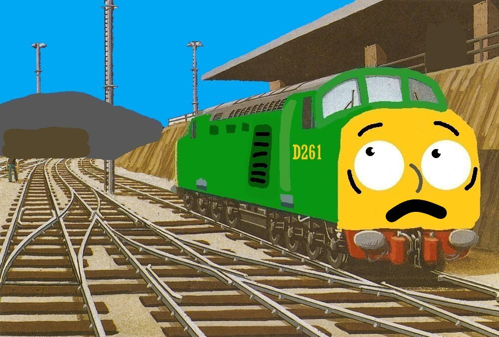 D261 Racing Out Of The Smelters by MRWESTERNENGINE on DeviantArt